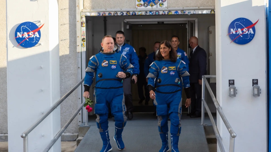 astronautas de la nasa sunita williams y barry wilmore 27095 1