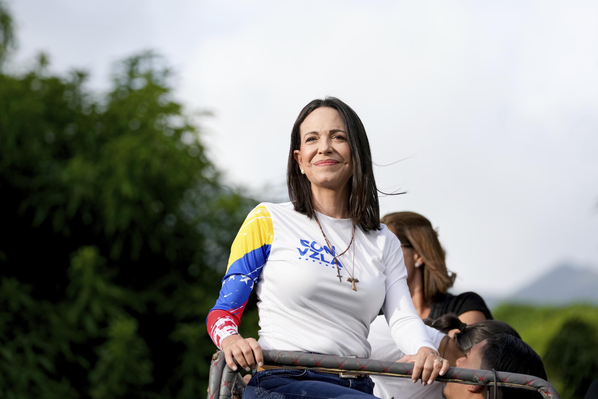 María Corina Machado: "Los militares de Venezuela saben lo que tienen que hacer en esta hora”