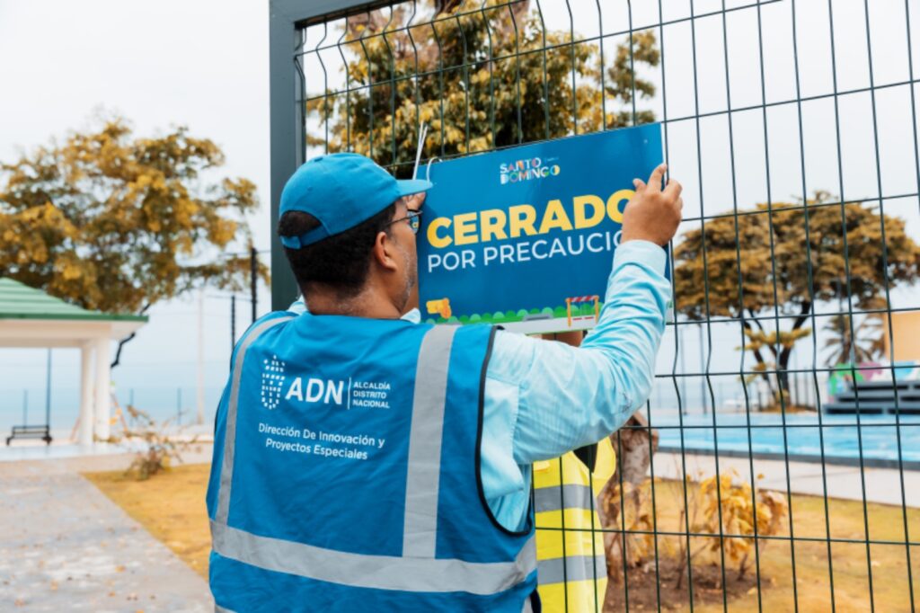 Alcaldía del Distrito cierra parques por las lluvias