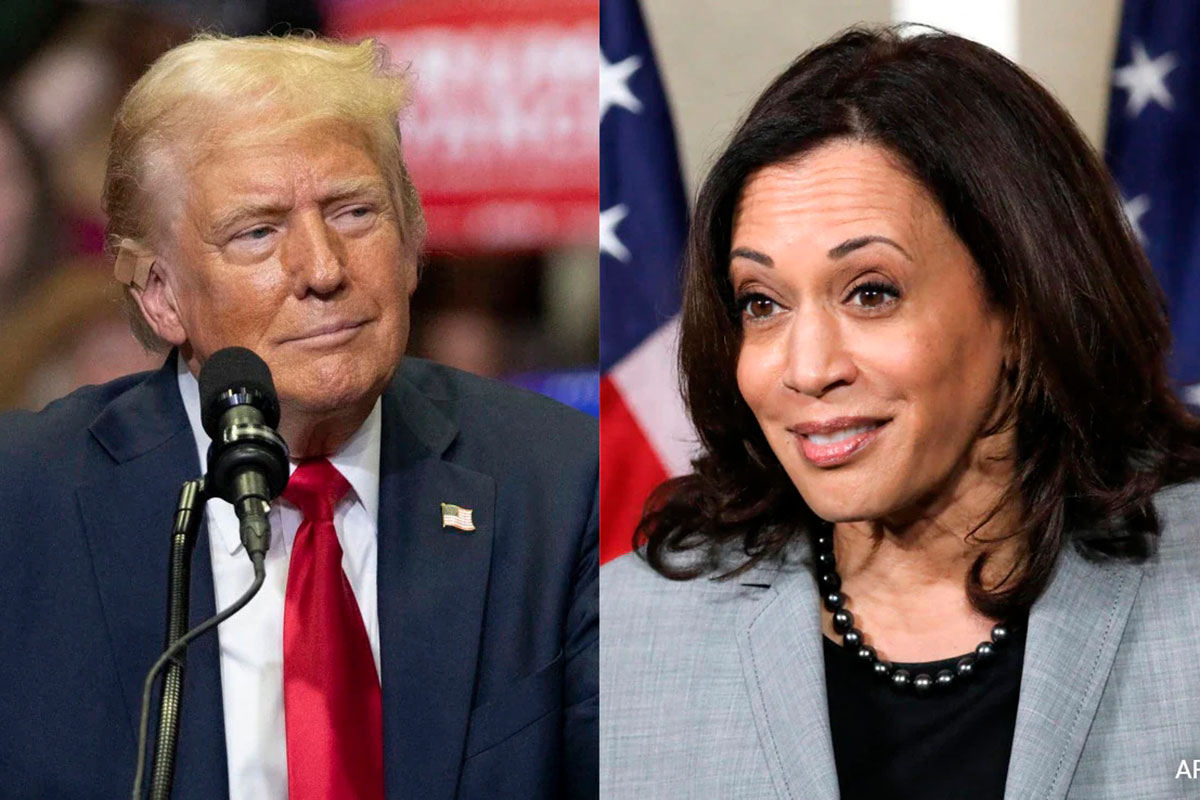 Trump se encuentra "animado" ante debate con Kamala Harris