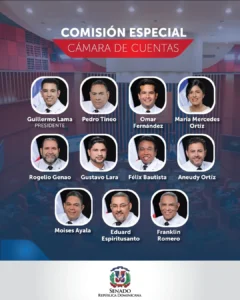 presidente del Senado designa comisión para analizar ternas de la Cámara de Cuentas