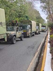 El Ejército vigila por tierra y aire el municipio de SFM ante llamado a huelga
