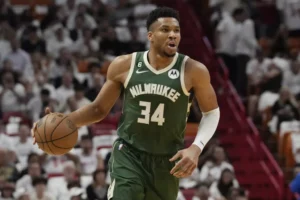 Giannis Antetokounmpo aborda confrontación con el padre de Tyrese Haliburton