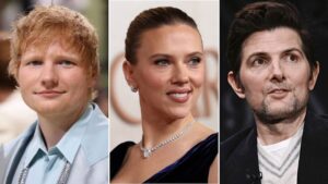 Ed Sheeran, Scarlett Johansson y Adam Scott: el poder de la influencia artística global
