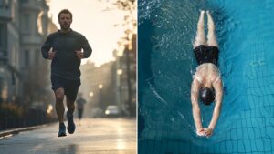 Correr o nadar, ¿qué es más eficaz para la salud cardiovascular?