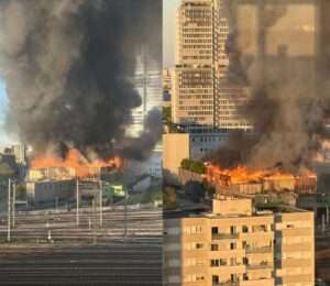 Grave incendio en París genera alarma en el norte de la ciudad