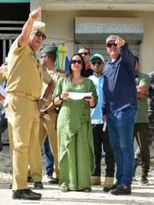 Ministros de Interior y Policía y de Defensa supervisan acciones de control en Matamosquito