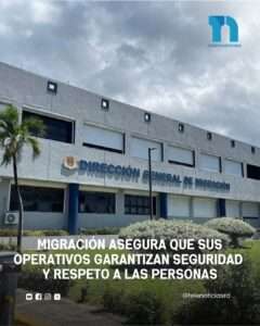 migración asegura que sus operativos garantizan seguridad y respeto a las perso