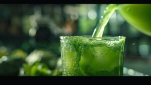 Un vaso de este jugo verde en ayunas reduce el colesterol y elimina la grasa abdominal