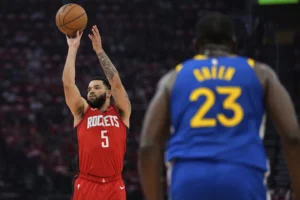VanVleet y Thompson lideran el camino y los Rockets evitan eliminación derrotando a Warriors