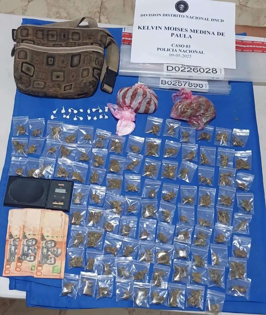 DNCD incauta más de 597 mil gramos de drogas y arresta a casi 3 mil personas durante mayo 2025