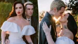 Demi Lovato y Jordan Lutes se casan en una íntima ceremonia en California