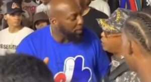 Vladimir Guerrero confronta a policías por intervenir una fiesta en Nizao.