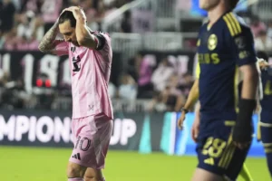 Whitecaps venció 3-1 al Inter Miami y eliminó al equipo de Lionel Messi de la Copa de Campeones