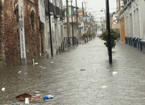Lluvias dejan un fallecido, daños materiales y localidades incomunicadas en provincias del Cibao