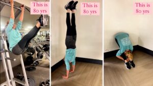 La rutina exacta de entrenamiento de fuerza que sigue esta mujer de 80 años para mantenerse fuerte y saludable