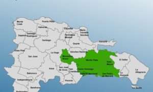El COE coloca 05 provincias y al Distrito Nacional en alerta verde, debido a que el informe del INDOMET