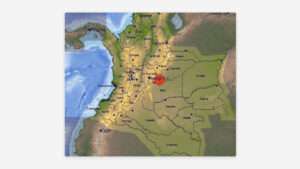 Fuerte sismo de magnitud 6.5 sacude el centro de Colombia