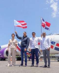 Arajet inaugura ruta directa entre República Dominicana y Puerto Rico