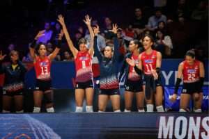 Brayelin, Gaila, Yonkaira y Arianna guían a las Reinas del Caribe a una emocionante victoria 3-2 sobre Países Bajos en la VNL