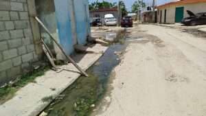 Residentes de sector populoso de Nagua piden reparación de calles