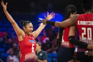¡Victoria contundente! Reinas del Caribe vencen 3-0 a Tailandia y rompen racha negativa en la VNL