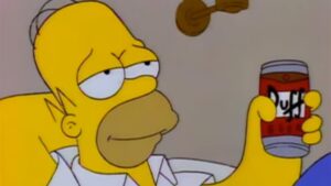 El origen de la icónica cerveza de Los Simpsons y su inspiración en una estrella de rock: “Nunca los perseguí”