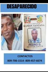 Piden ayuda para dar con el paradero de hombre desaparecido en San Pedro de Macorís