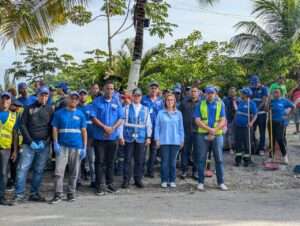 Alcaldía del Distrito Nacional ejecuta operativo integral en la avenida Paseo de los Reyes Católicos