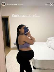 Francisca aclara rumores: "Aún embarazada"