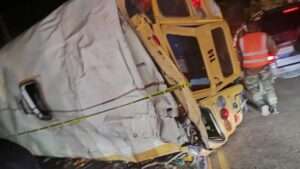 La guagua falló tres veces, el chofer insistió... luego ocurrió la tragedia
