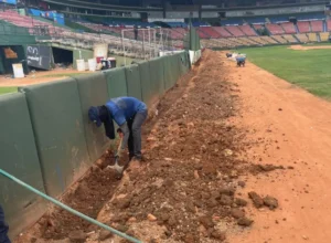 Acondicionan terreno y drenaje del Quisqueya