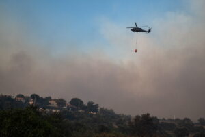 Controlado el incendio en los montes del estrecho de los Dardanelos, en Turquía