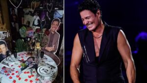 Es la fan #1 de Chayanne en Chile y convirtió su casa en “un santuario” dedicado al cantante