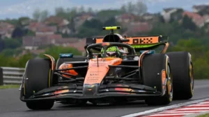 F1: Norris le mandó un mensaje a Piastri en el primer ensayo de Hungría