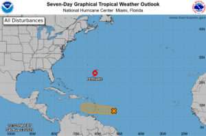 Tormenta tropical Fernand se forma en el Atlántico sin representar amenaza para tierra