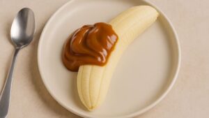 Cuál es el valor nutricional de la banana con dulce de leche