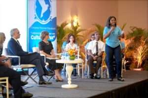 Ministro Luis Miguel De Camps impulsa liderazgo juvenil y cultura de paz en Congreso Estudiantil Nacional