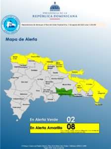 COE mantiene alerta por huracán Erin: categoría 3 y fuertes oleajes en la costa atlántica