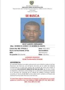 PN busca a “Moreno el Guapo” por muerte de testigo en SFM