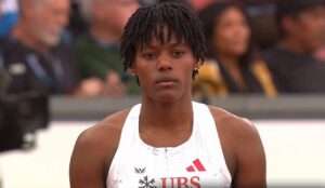 Marileidy Paulino llegó en segundo lugar en la carrera de los 400 metros en Zúrich
