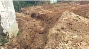 Vecinos del Cruce de Cayacoa denuncian peligro por siembra de caña y zanjas profundas