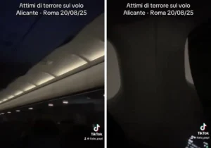 Pánico en pleno vuelo: de Alicante a Roma, terminó aterrizando de emergencia en Bolonia por fuertes turbulencias