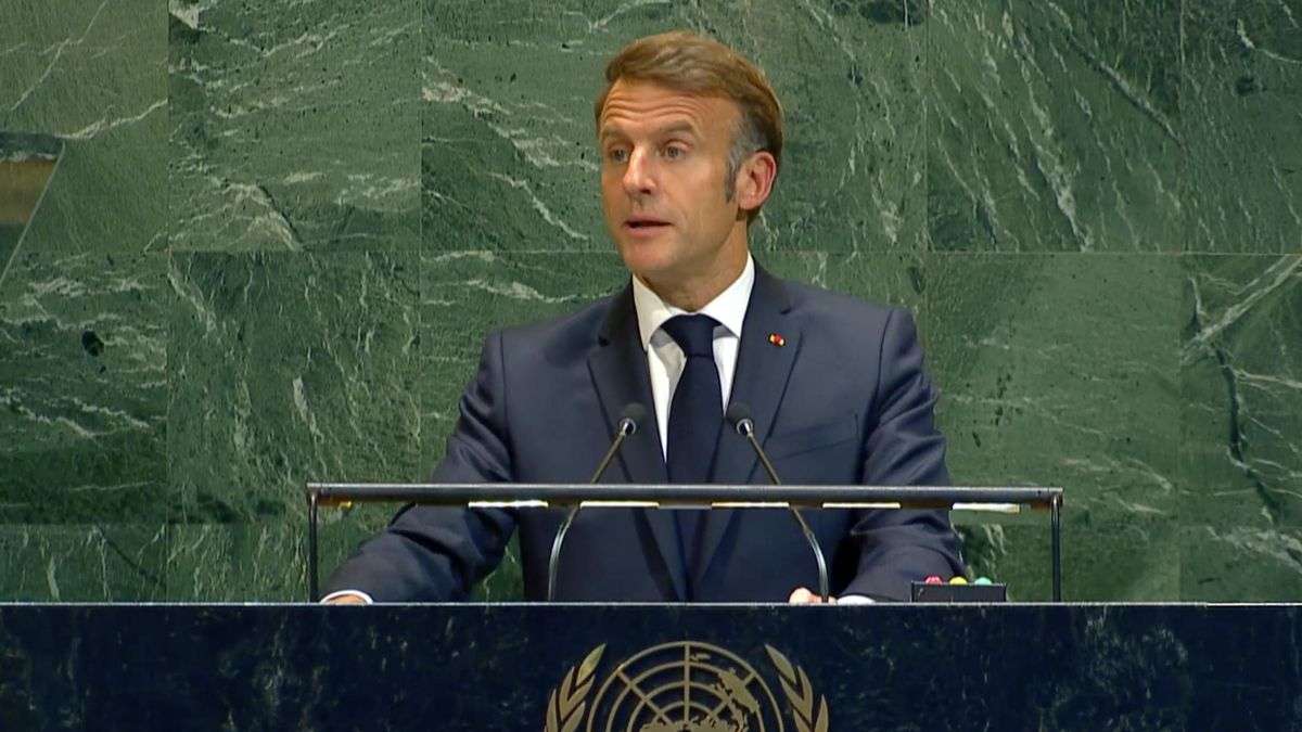 Macron anuncia reconocimiento del Estado de Palestina en conferencia de la ONU