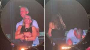 La mujer “cazada” con su amante en un concierto de Coldplay solicita el divorcio