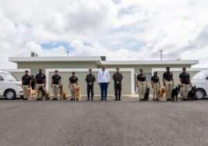 DNCD recibe moderna residencia canina K9 y unidades especializadas