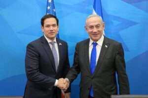 Marco Rubio se reúne con Netanyahu: pide liberar a todos los rehenes y eliminar a Hamas