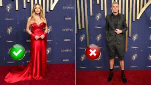 Premios Emmy 2025: los mejores y peores vestidos de la alfombra roja