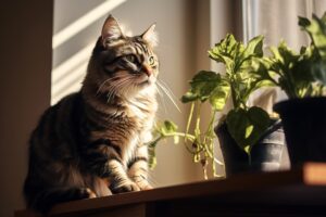 Por qué los los gatos comen plantas: un estudio encontró pistas