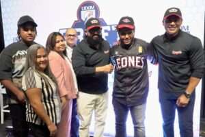 Rainiel Rodríguez, primera selección de los Leones del Escogido en el Draft de Novatos 2025